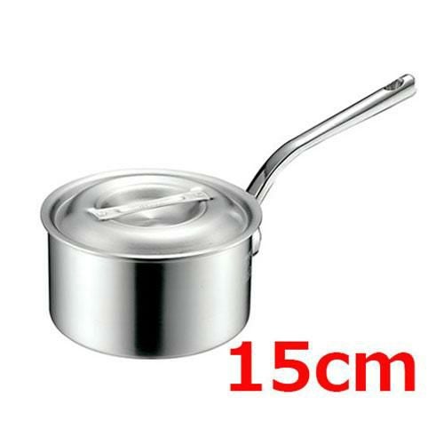 MTIプロガスト アルミ深型片手鍋 15cm(目盛付)