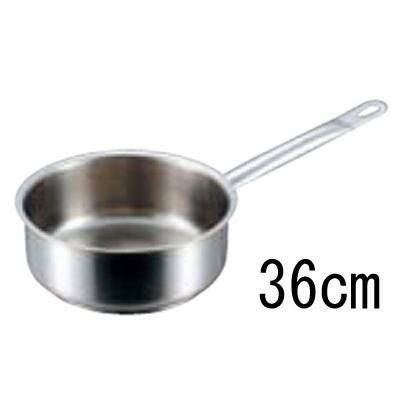 パデルノ 浅型片手鍋 1008 (蓋無) 36cm 【送料無料】