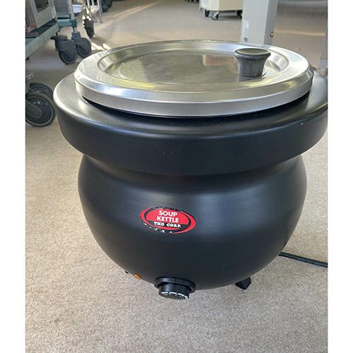 中古】湯煎式スープケトル TKG CB-60 幅350×奥行350×高さ390 【送料