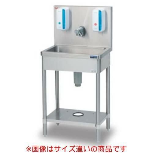 BSHDX-044H 【マルゼン】 自動手指洗浄消毒器（ディスペンサー仕様） 幅450×奥行400×高さ850(バックガード高さ400)(mm)