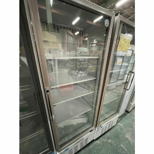 中古】冷蔵リーチインショーケース ホシザキ RS-90XT3-4G 幅900×奥行