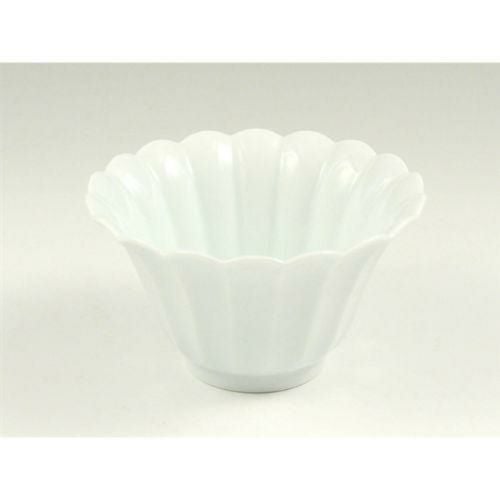 有田焼 白磁菊型 小鉢(10枚入)/業務用/新品/小物送料対象商品 | 中鉢(4
