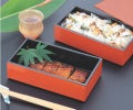 丼重 小町弁当朱内黒塗