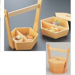 弁当箱 手桶2段弁当