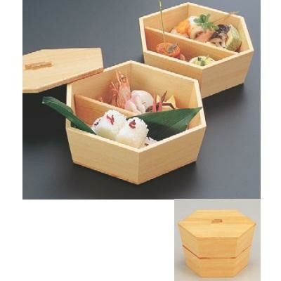 弁当箱 六角弁当 /業務用/新品/小物送料対象商品 | 本体 | 業務用厨房 