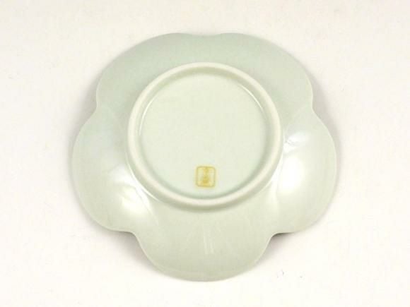 錦捻金梅型 小銘々皿