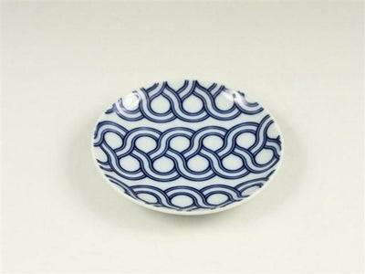 結 重ね編み ３寸皿