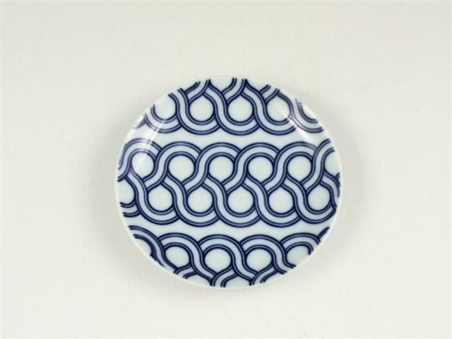 結 重ね編み ３寸皿