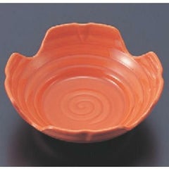 松花堂 四ツ山小鉢柿釉