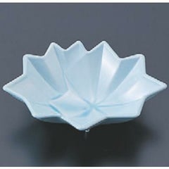 松花堂 重ね紅葉皿青磁