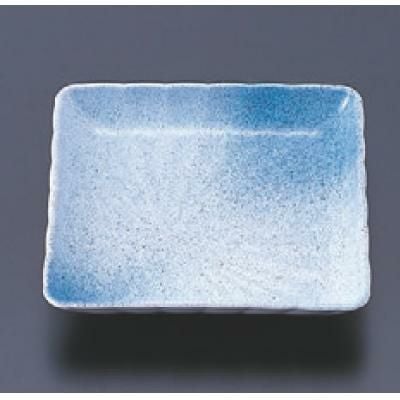 松花堂 菊角皿吹墨