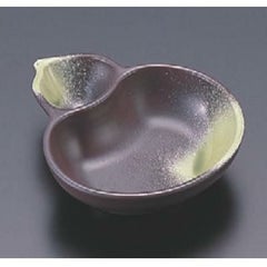 松花堂 ひさごタレ付鉢岩織部