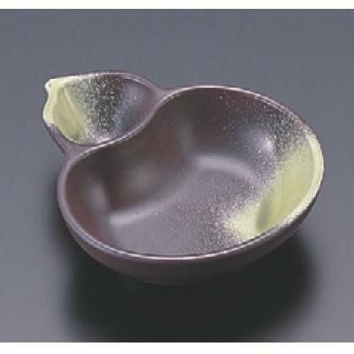 松花堂 ひさごタレ付鉢岩織部