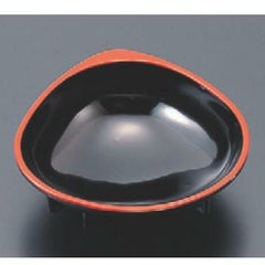 松花堂 はまぐり鉢黒天朱