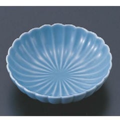 松花堂 3.8寸菊型鉢トルコ