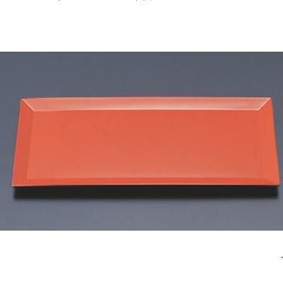 松花堂 8.5寸用吹上げ長角皿朱