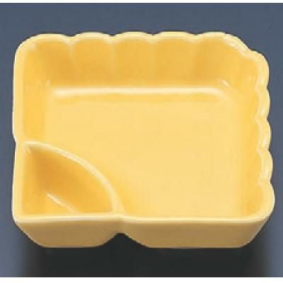 松花堂 タレ付角鉢黄