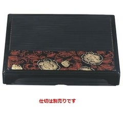 弁当箱 尺3寸千筋箱膳合作牡丹(仕切別)