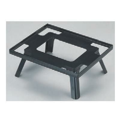 弁当箱 尺3寸箱膳用足黒