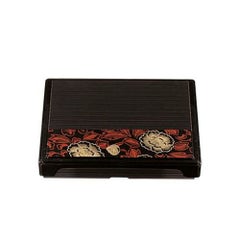 弁当箱 尺1寸千筋箱膳合作牡丹(仕切付)