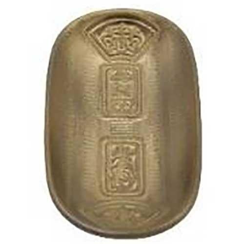 【飲食店定番】開運小判皿 黄金L 15×8.4×h1.5cm
