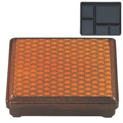 弁当箱 7寸長手固定弁当パール菊詰