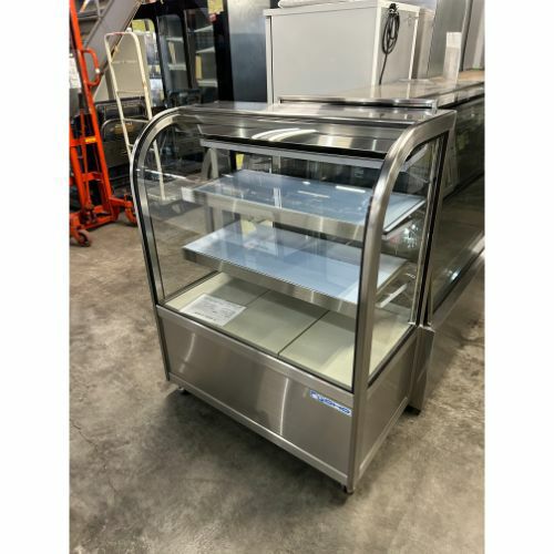 【中古】対面冷蔵ショーケース 大穂製作所 OHU-ta900 幅900×奥行500×高さ1150 【送料別途見積】【札幌白石店在庫】