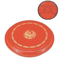 弁当箱 丸オードブル弁当中華内朱(仕切固定)