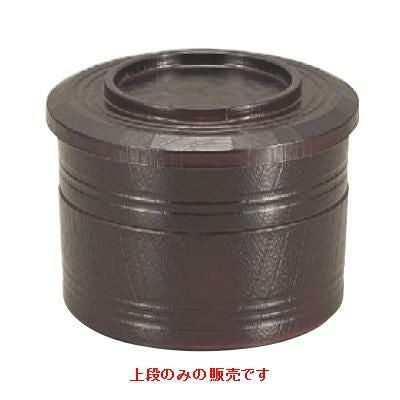 弁当箱 田吾作弁当溜内朱上段(浅型)オヤ溜内朱