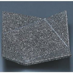 松花堂 隅折角皿御影