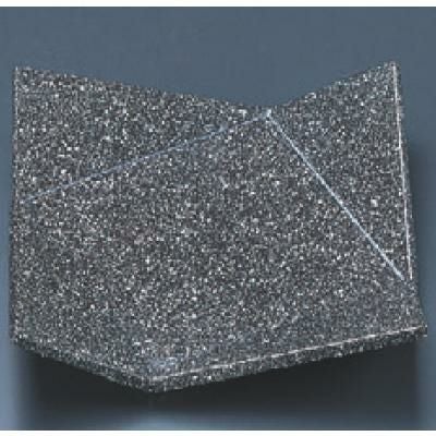 松花堂 隅折角皿御影