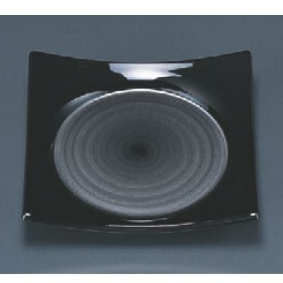 松花堂 四方上り角鉢銀清流