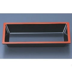 松花堂 長角鉢黒天朱