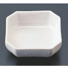 松花堂 角小鉢白