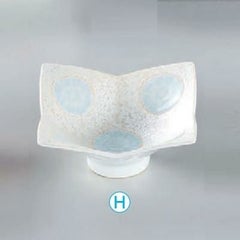 松花堂 小鉢 錦ラスター彩花彫 有田焼