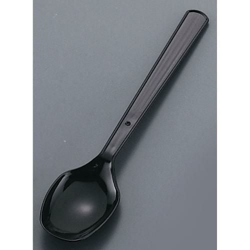 使い捨てスプーン #160(500本入) 黒 袋入