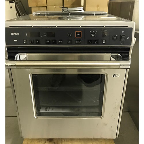 業界最長1年保証】【中古】ガスオーブン リンナイ(Rinnai) RCK-10AS 幅