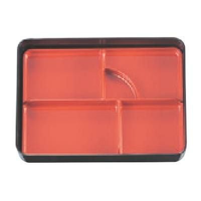 弁当箱 新9寸長手弁当用仕切朱塗