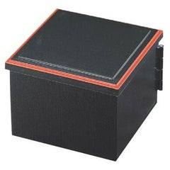弁当箱 開き弁当黒刷毛目渕朱内黒塗