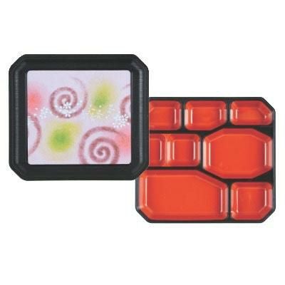 弁当箱 F-70-65角副食ふる里