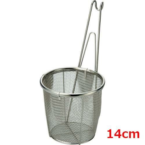 MT18-8共柄平底うどんてぼミニ14cm