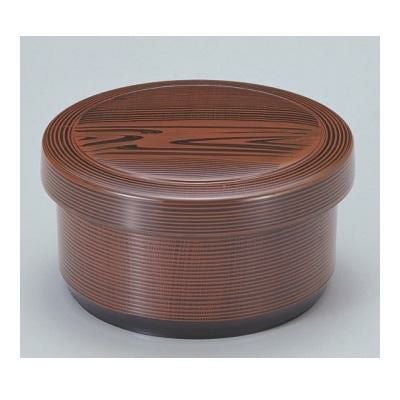 飯器 保温飯器木目(3人用)ヘラ付 高さ140 直径:252