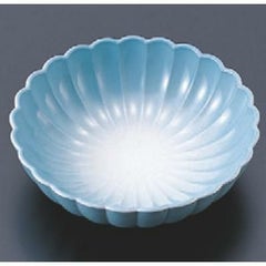 松花堂 ABS3.8寸菊鉢ブルーぼかし 高さ33 直径:113