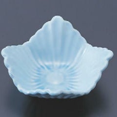 松花堂 菊四方上り鉢青磁