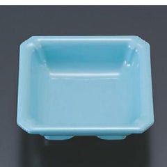 松花堂 隅切角鉢青磁 洗