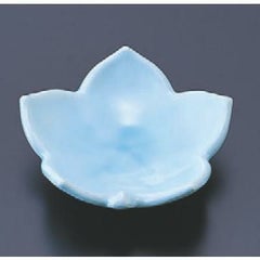 松花堂 新もみじ皿青磁