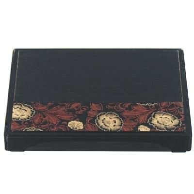 弁当箱 尺5寸千筋箱膳合作牡丹(D.X仕切付)