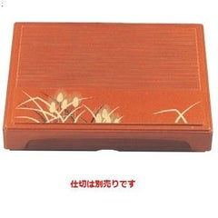 弁当箱 尺3寸千筋箱膳梨地麦(仕切別)