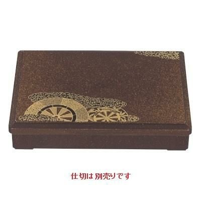弁当箱 尺2寸宝林弁当梨地御所車(仕切別)