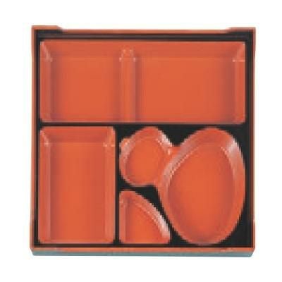 弁当箱 ひょうたん仕切朱天黒